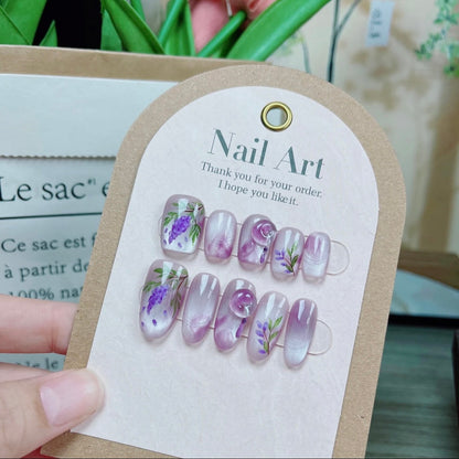 Grape Handmade Nail