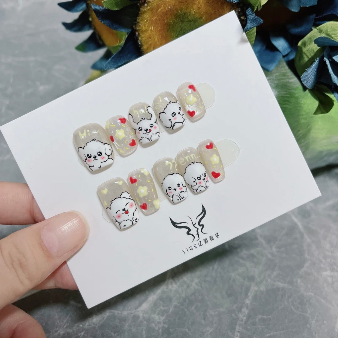 Handmade Dog Nails