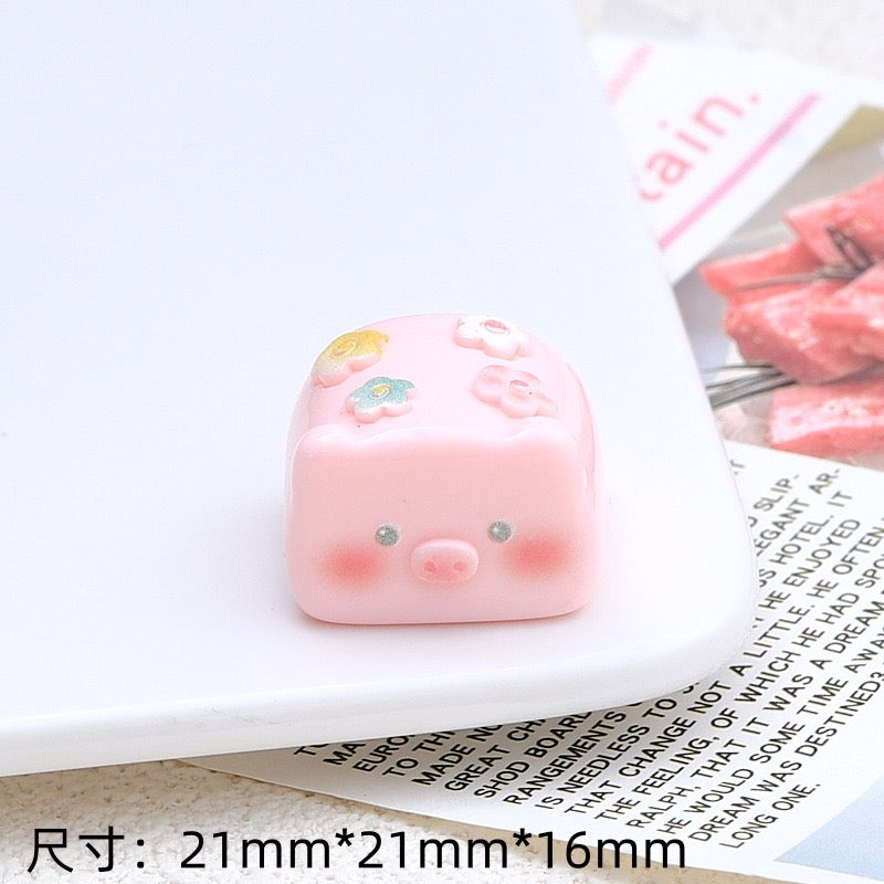 Three-Dimensional Pig Charm