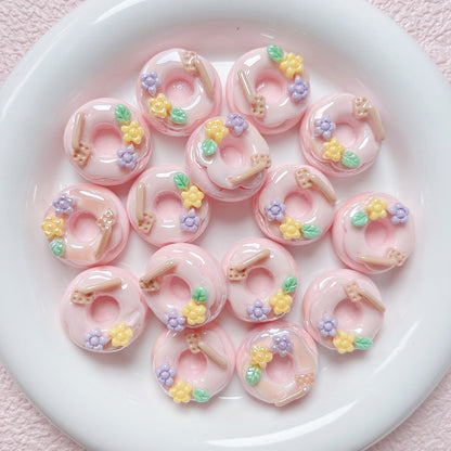 Hand-Beaded Donuts