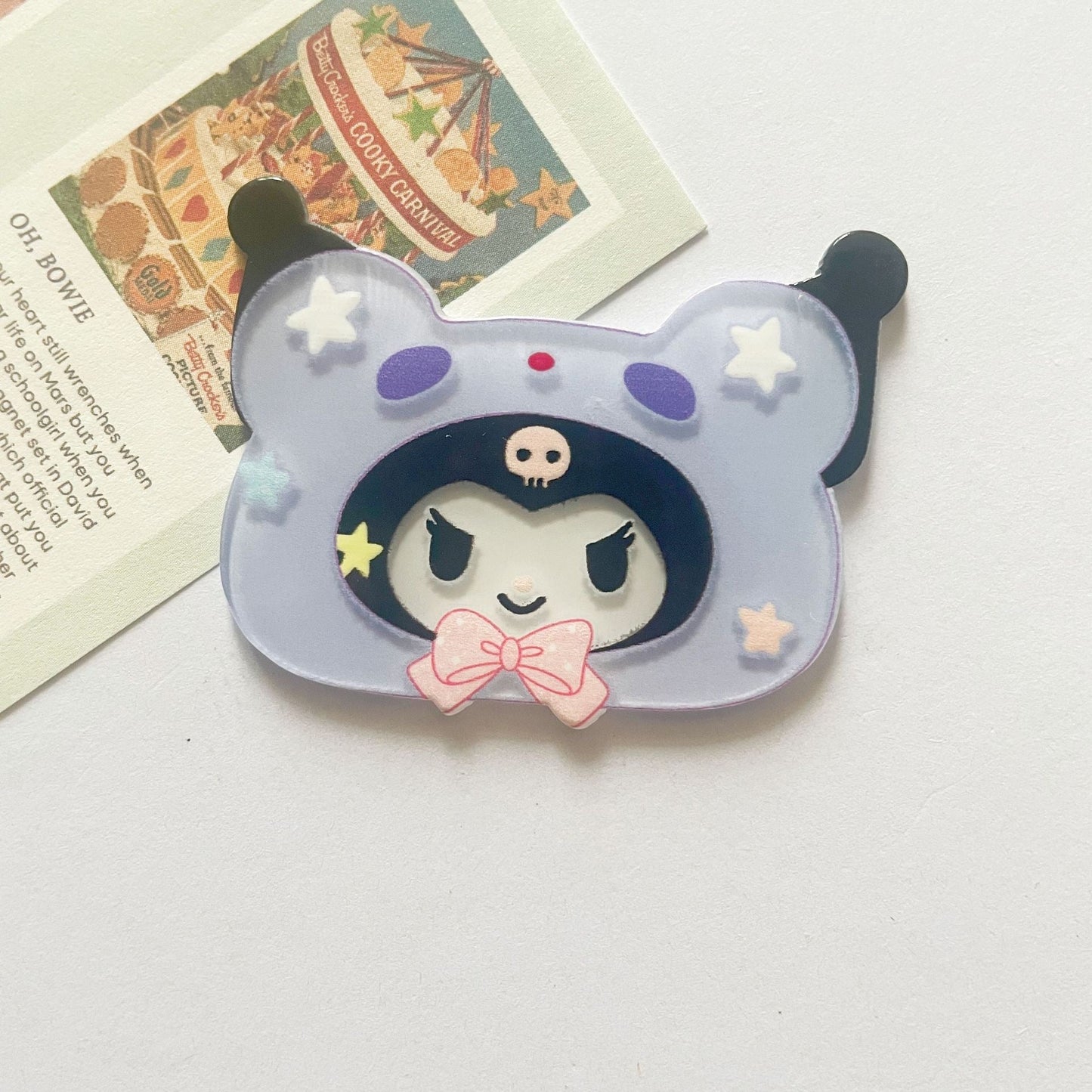 Acrylic Cartoon Patch Charm