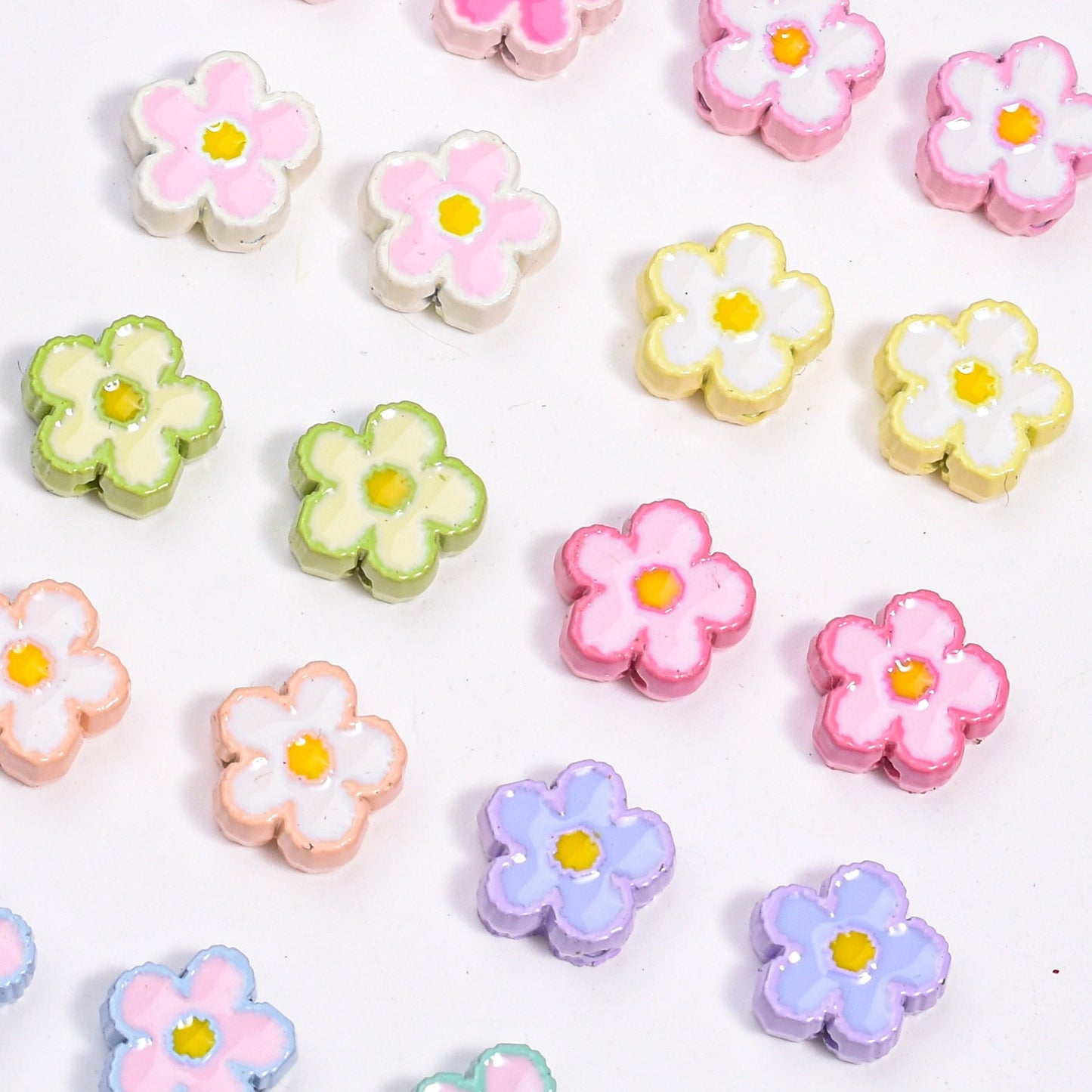 Flower Alloy Beads