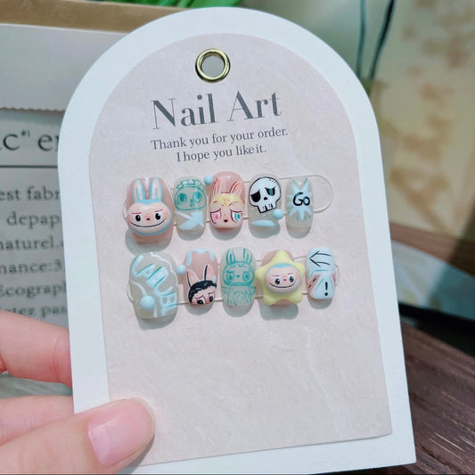 Fairy Monster Handmade Nails