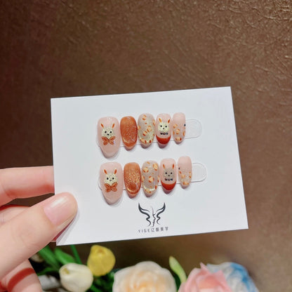 Handmade Rabbit Nails