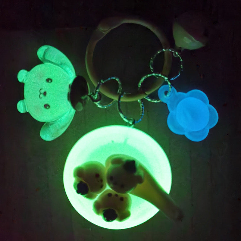 Sanrio Glow-In-The-Dark Key Chain