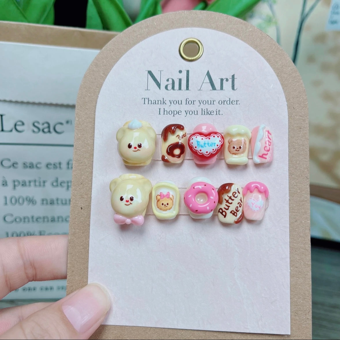 Pudding Bear Nail