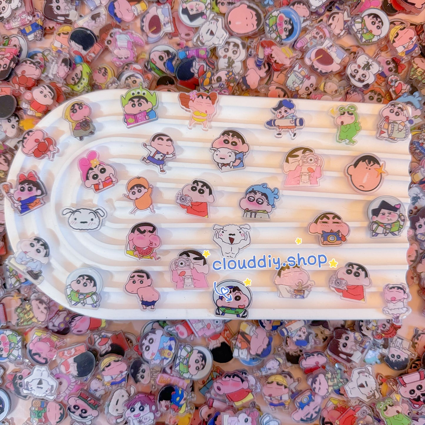 2cm Crayon Shin-chan Acrylic Patch