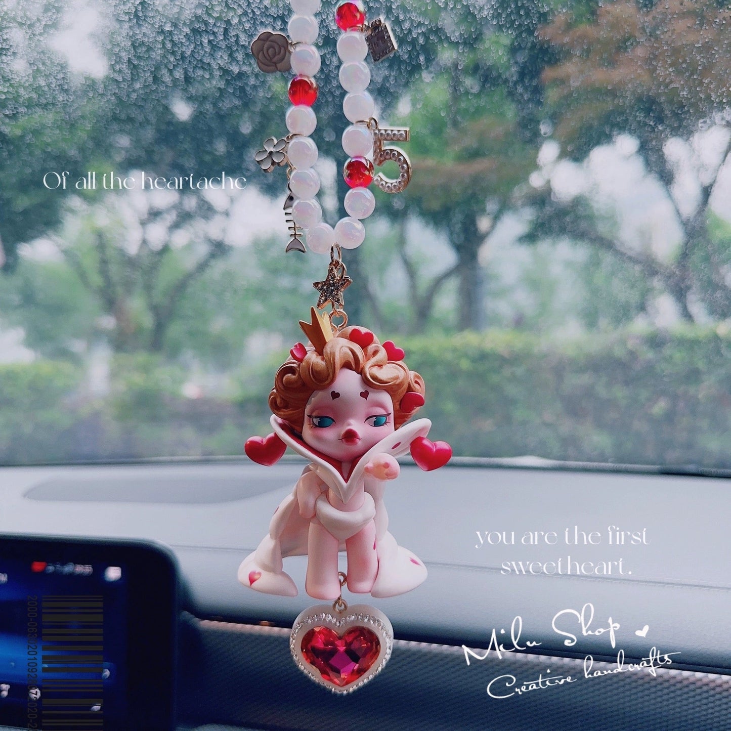 SP weekday Wonderland Series Car Pendant