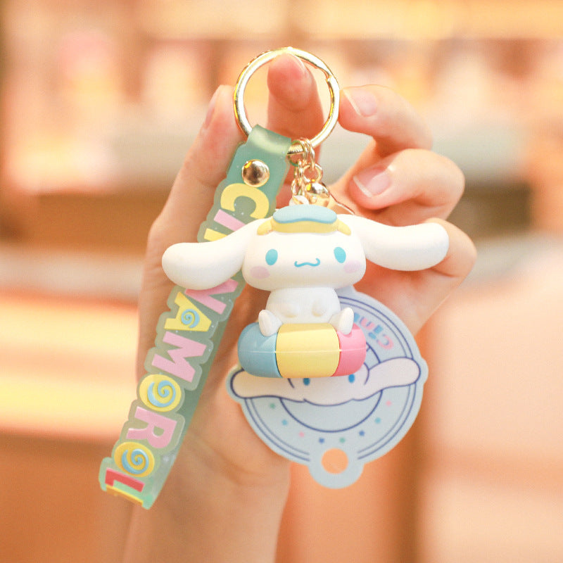 Cinnamoroll Cartoon key chain