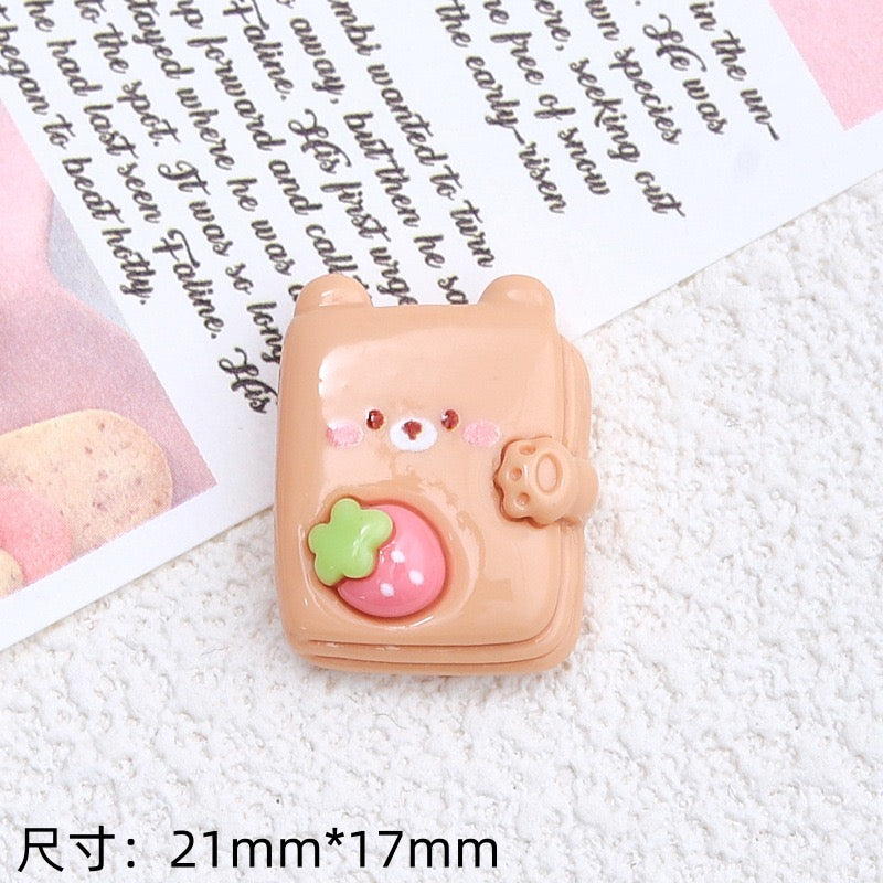 Bunny Book Charm