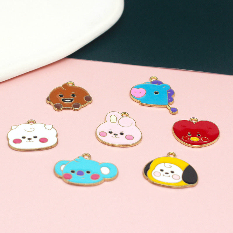 BT21 Alloy Charm