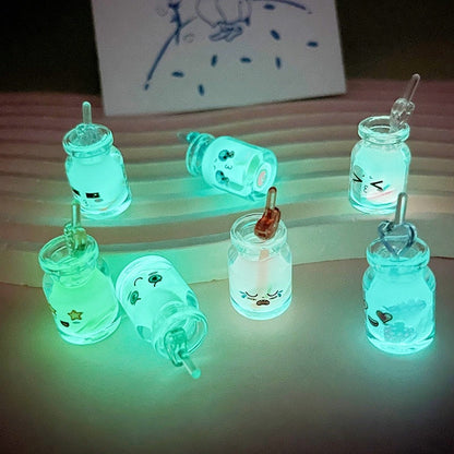 Glow-In-The-Dark Expression Bottle Charm