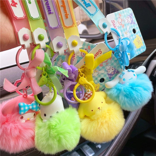 Sanrio Hairball Keychain Pendant