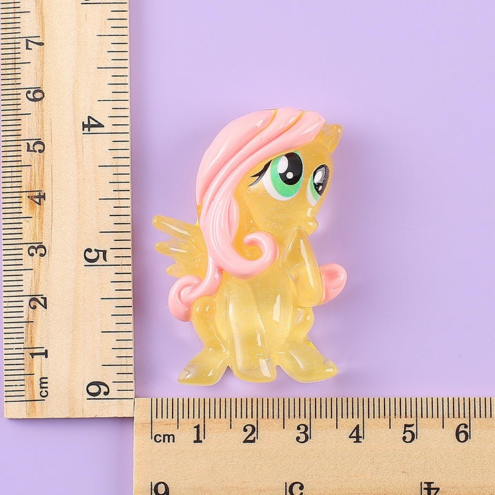 Glow-In-The-Dark Little Horse Polly Charm