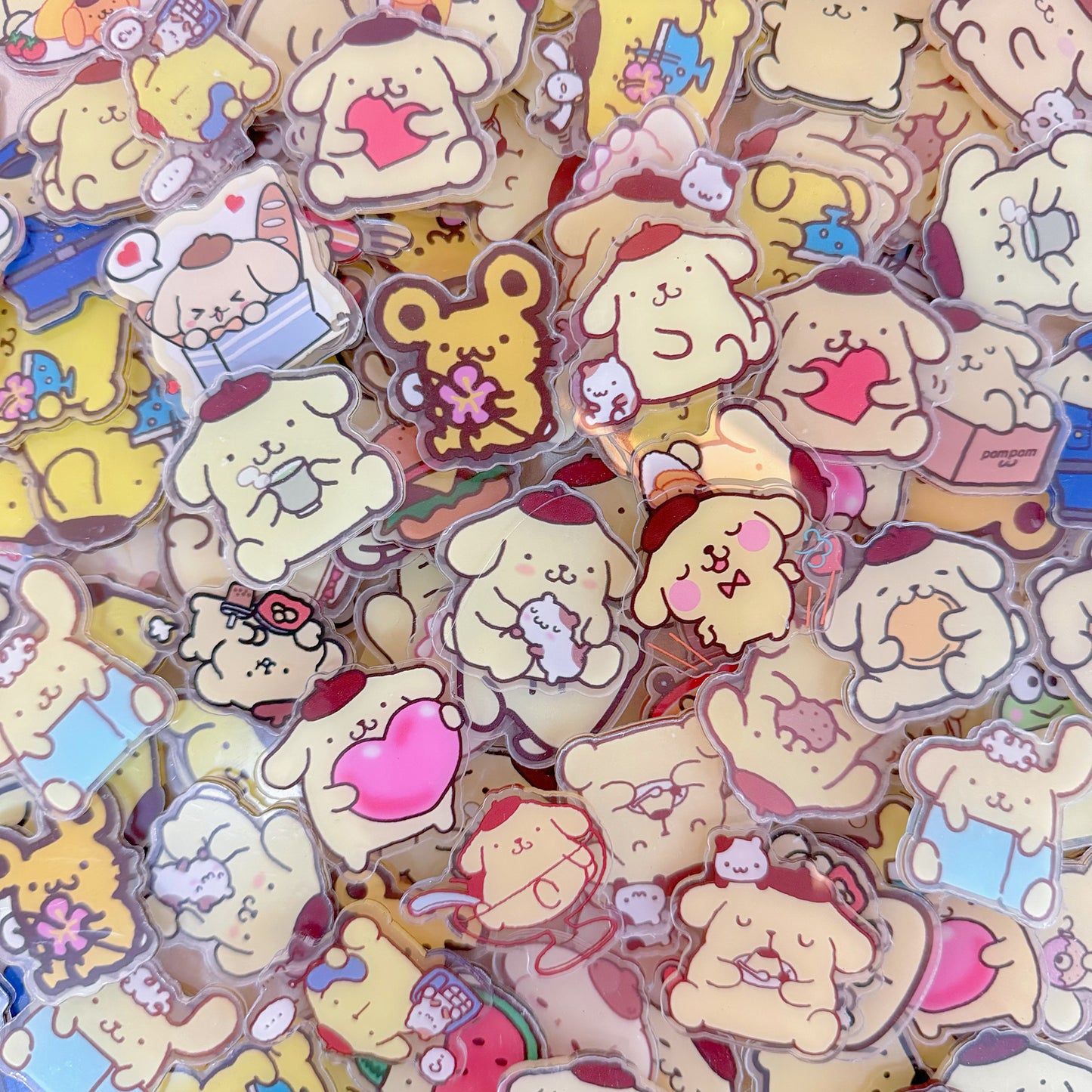 PomPomPurin Acrylic Patch