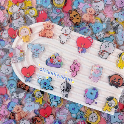 3cm BT21 Acrylic Patch