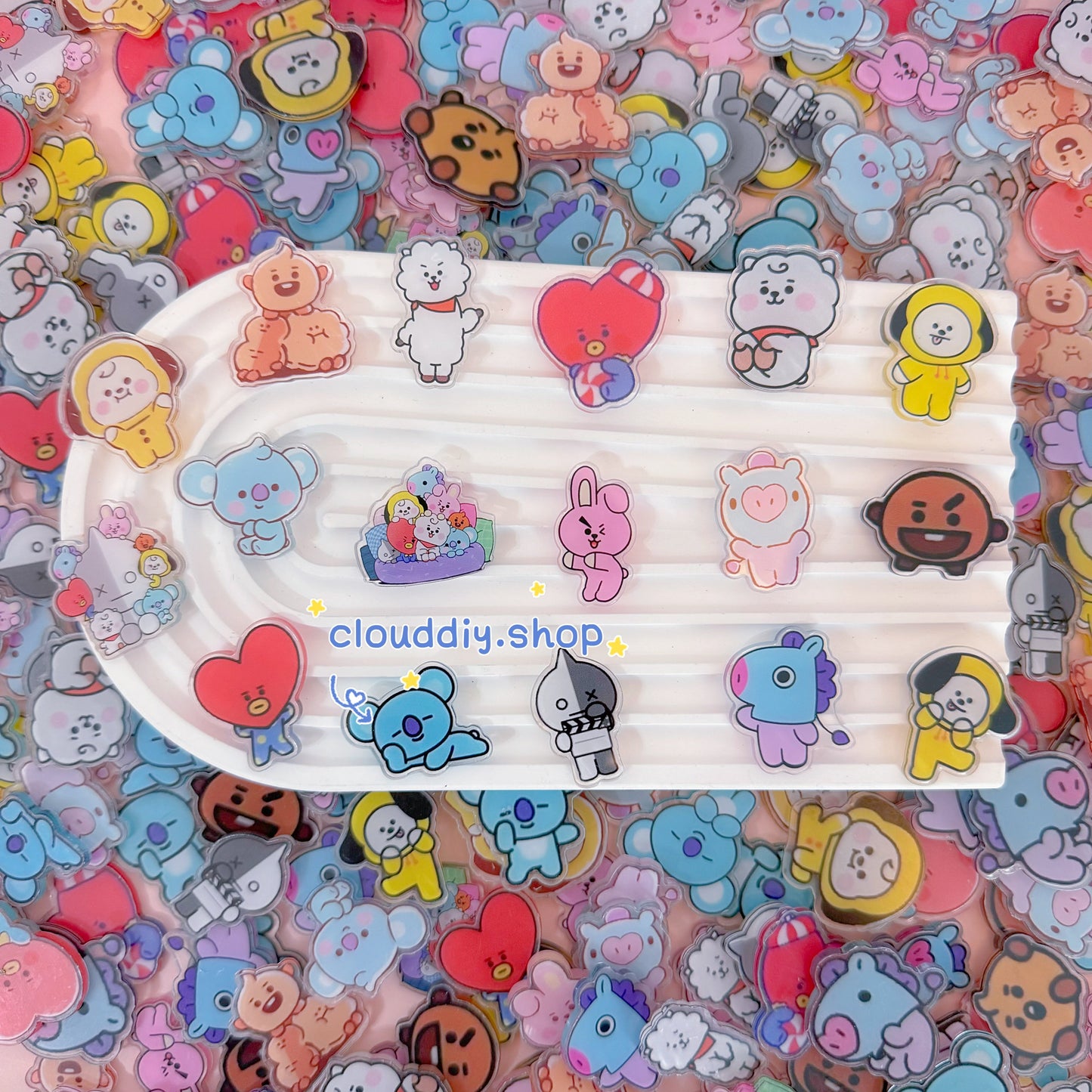 3cm BT21 Acrylic Patch