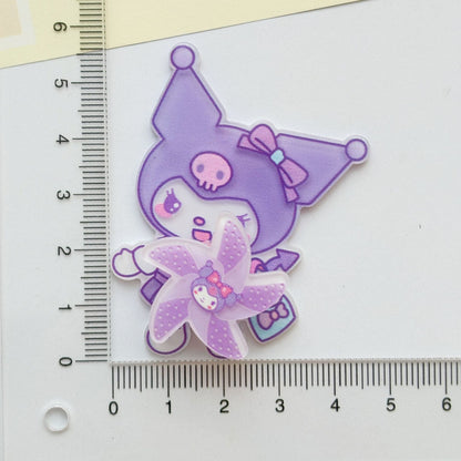 Sanrio Rotating Acrylic Charm