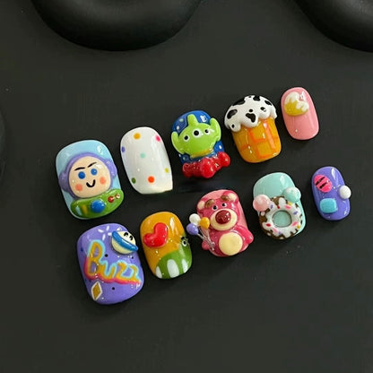 Cute Cartoon Nails