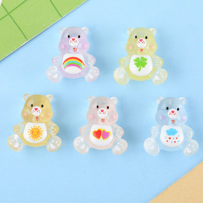 Glow-In-The-Dark Bear Charm