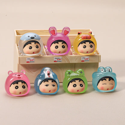 Glow-In-The-Dark Crayon Shin-chan Charm