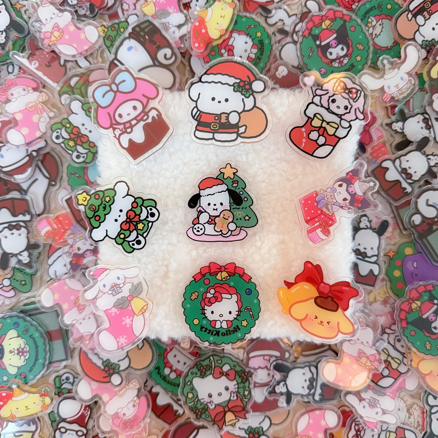 Sanrio Christmas Collection Acrylic Patch