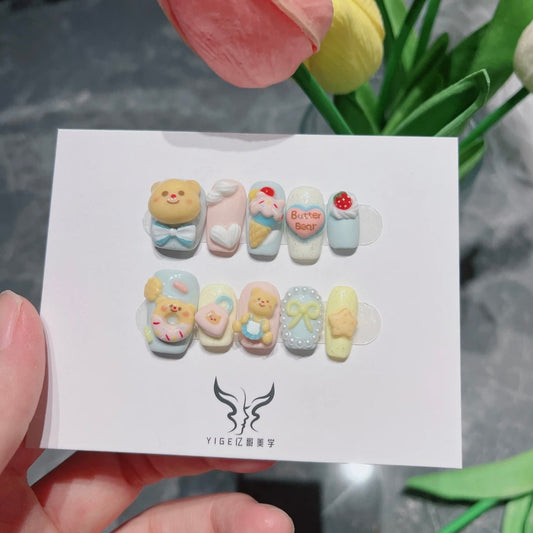 Handmade Bear Nails