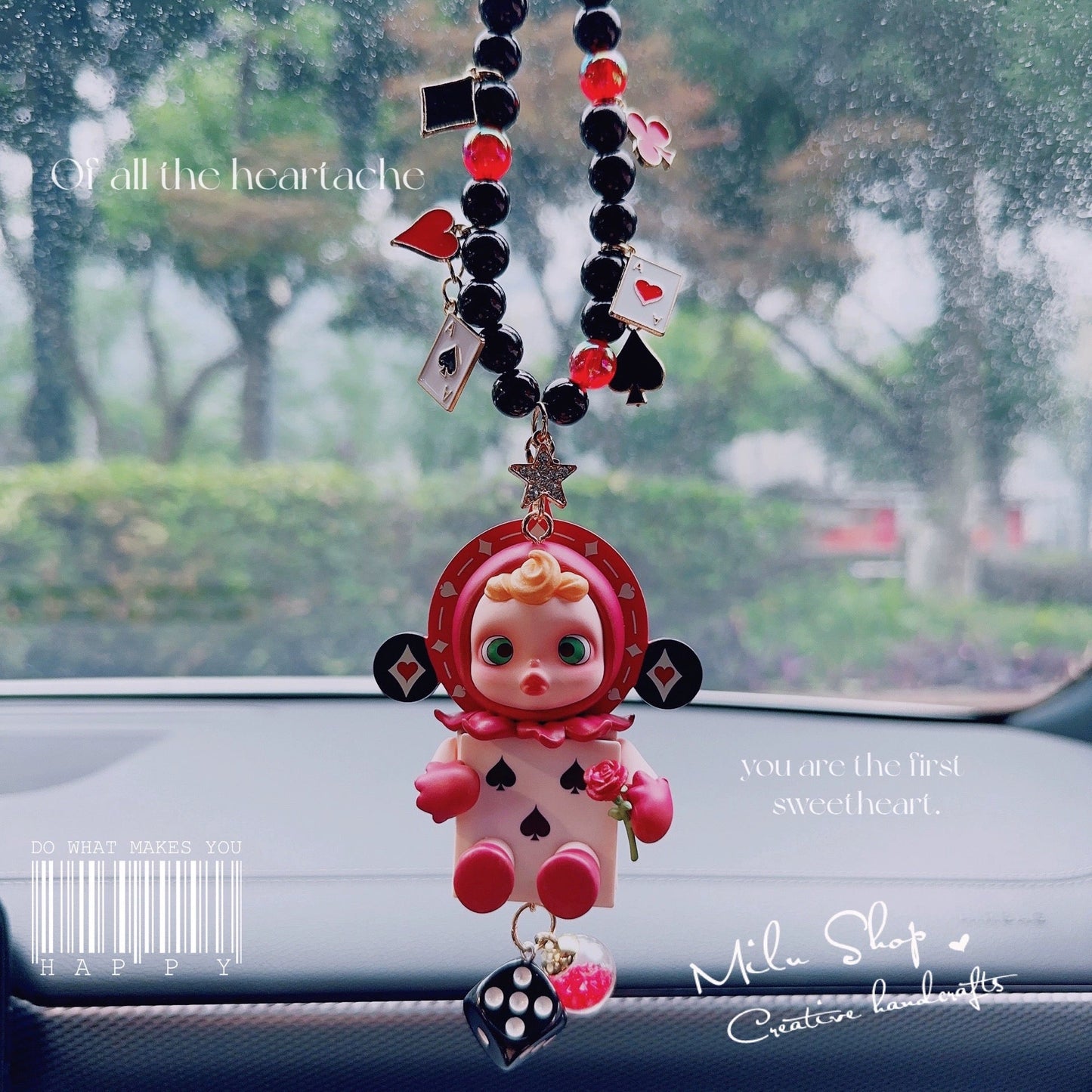 SP weekday Wonderland Series Car Pendant