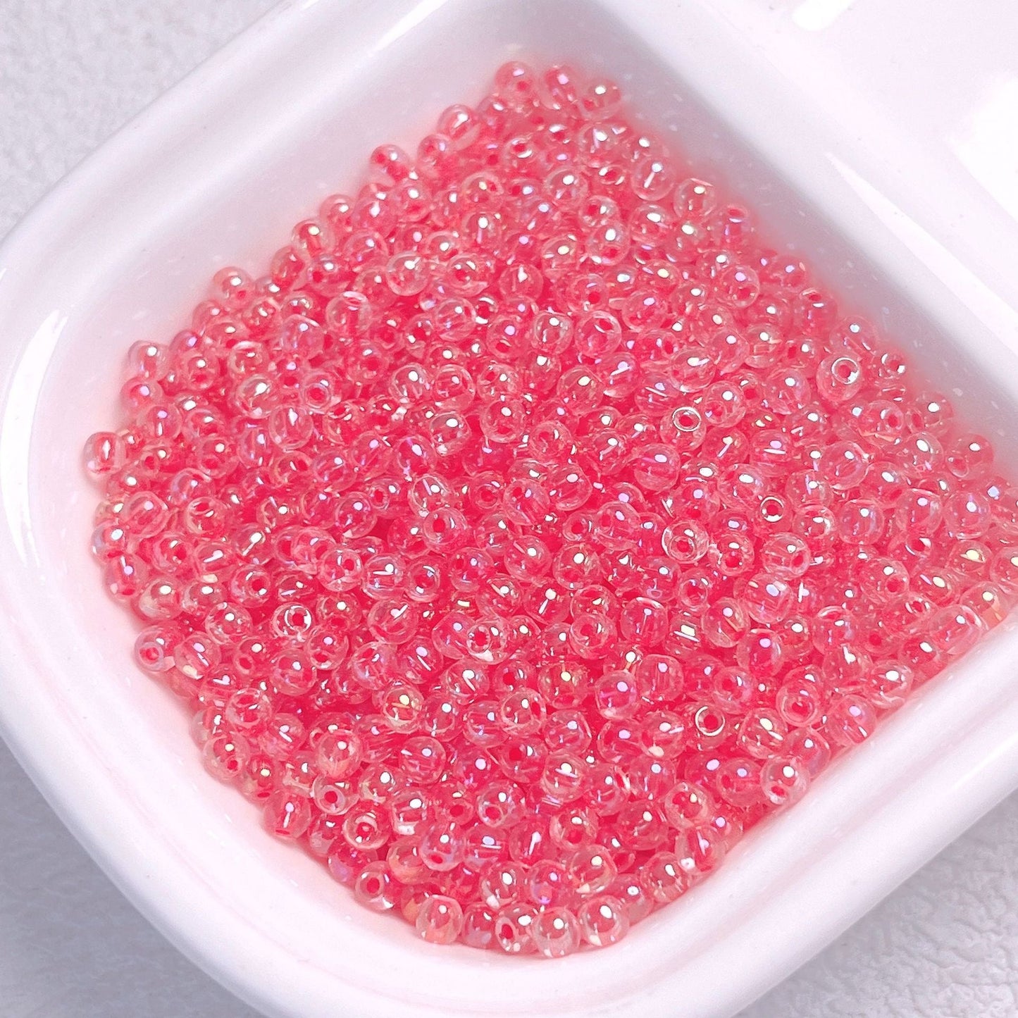 4MM Colorful Glass Rice Beads