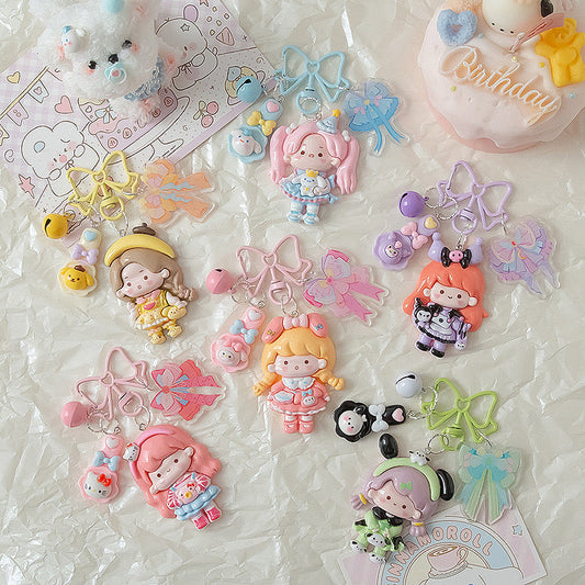 Sanrio Girl Keychain