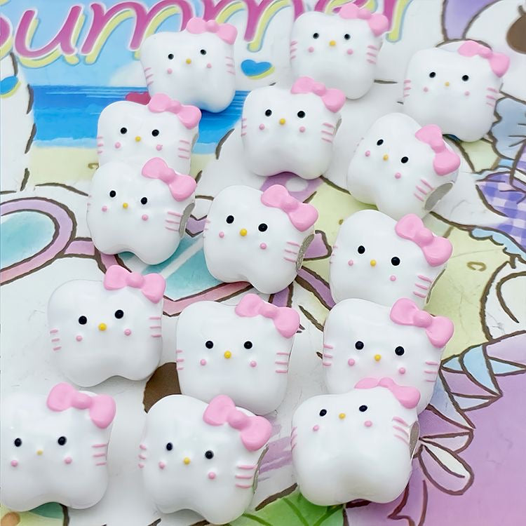 Hello Kitty Alloy Beads