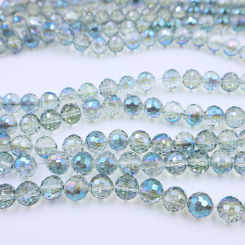 The Crystal Sparkles With Beads