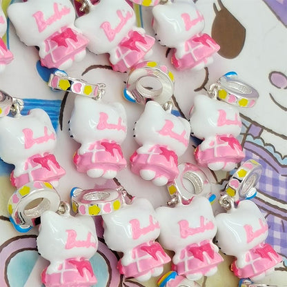 Hello Kitty Alloy Beads