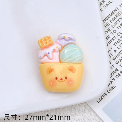 Cute Ice Cream Charm