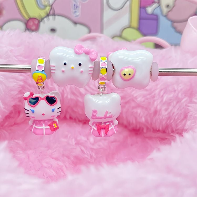 Hello Kitty Alloy Beads