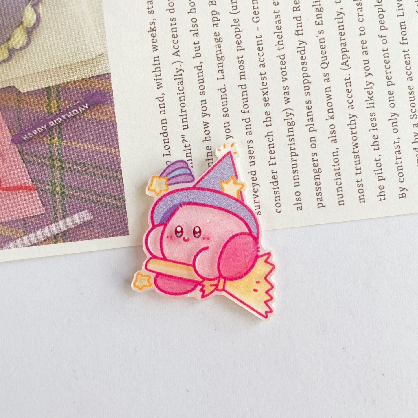 Kirby Acrylic Charm