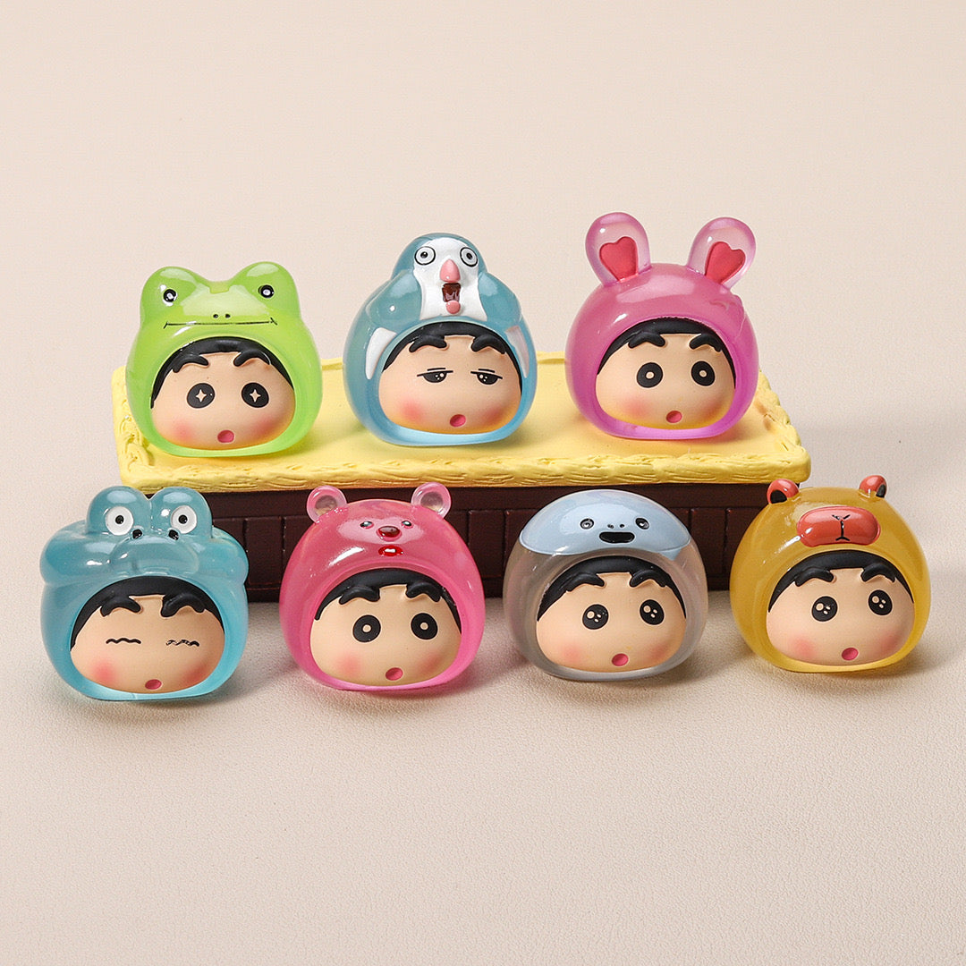 Glow-In-The-Dark Crayon Shin-chan Charm