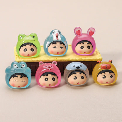 Glow-In-The-Dark Crayon Shin-chan Charm