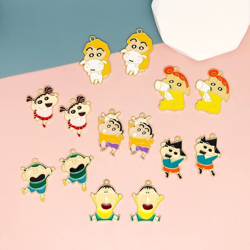 Crayon Shin-chan Alloy Charm