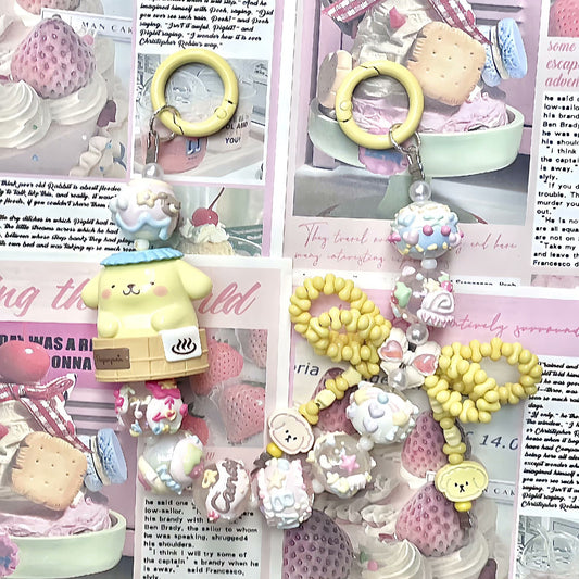 Pom Pom Purin Handbag Mobile Pendant