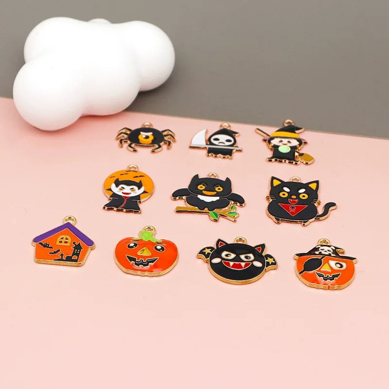 Halloween Alloy Charm