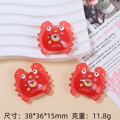 Glow-In-The-Dark Sanrio Crab Charm