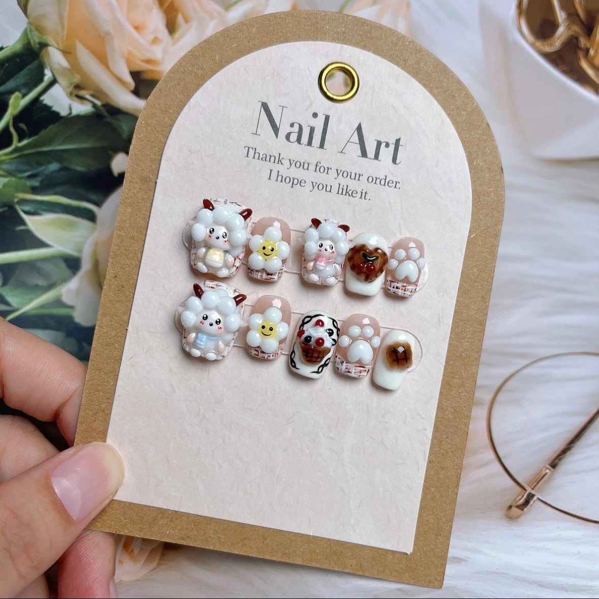 Handmade Lamb Nails