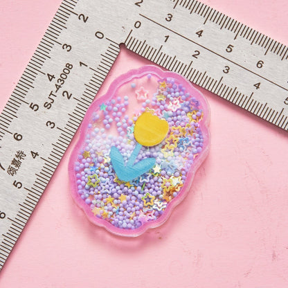 Cute Acrylic Quicksand Patch