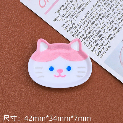 Large Cat Plate Charm