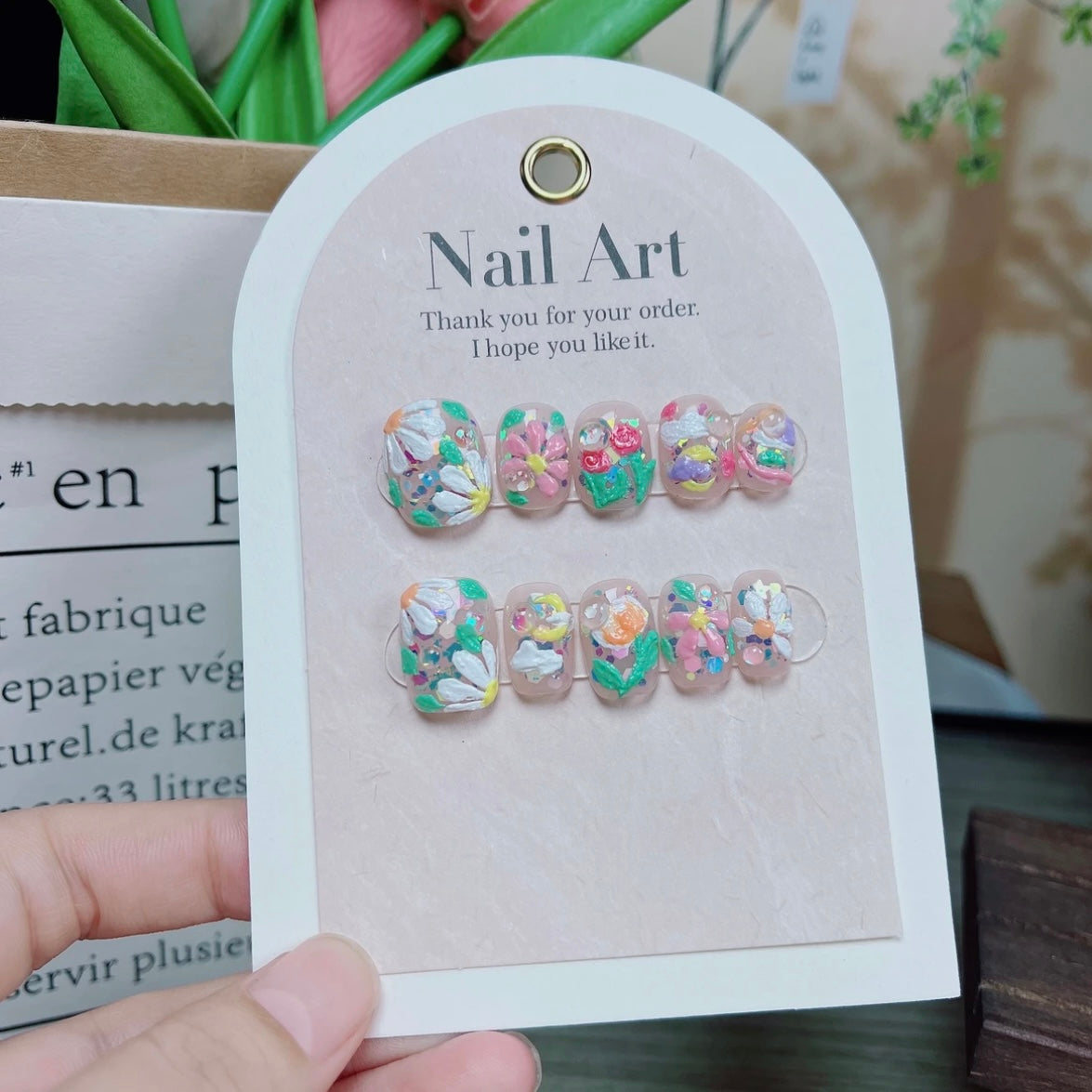 Handmade Garden Nails