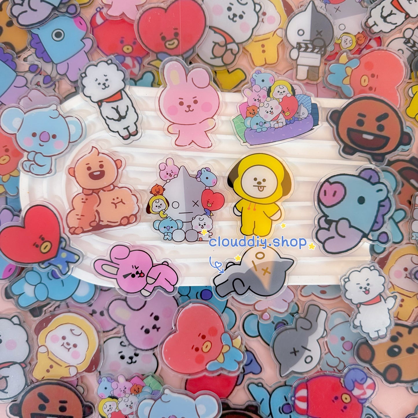 4cm BT21 Acrylic Patch