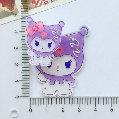 Sanrio Rotating Acrylic Charm