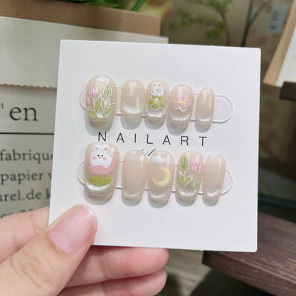 Handmade Rabbit Nails