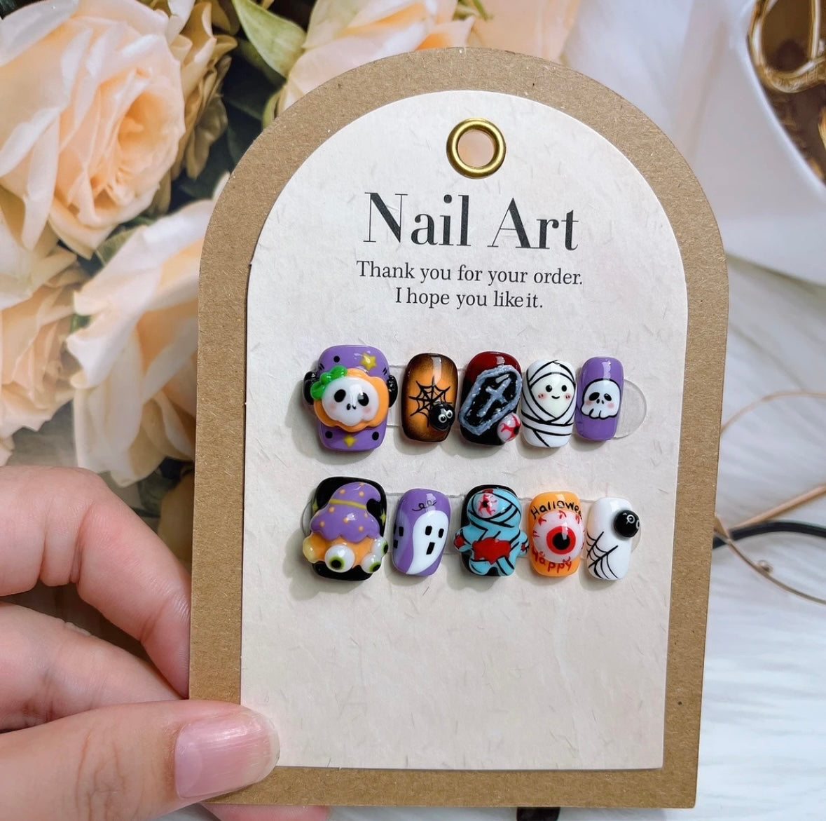 Halloween Nail Art